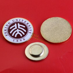 北京大学徽章、北京工业大学校徽、金属大学徽章生产厂
